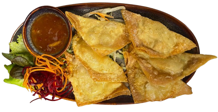 Wan-Tan gebacken (6 Stück)