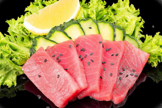 6 Thunfisch Sashimi